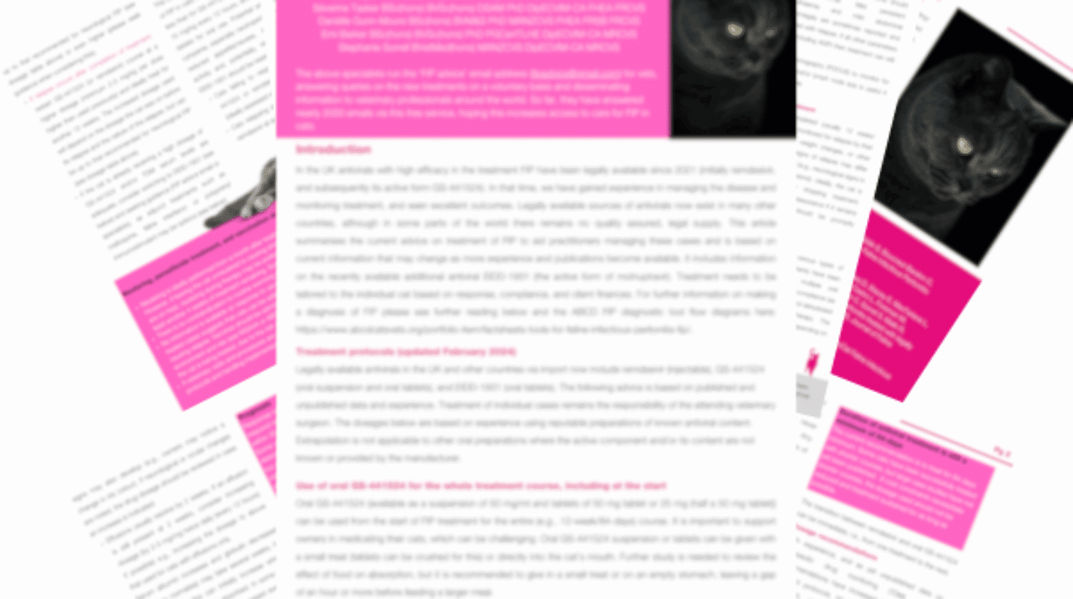An update on treatment of FIP using antiviral drugs in 2024: growing experience but more to learn (2024)