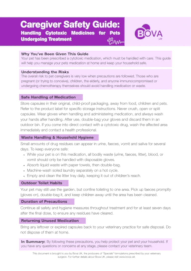 Caregiver Safety Guide