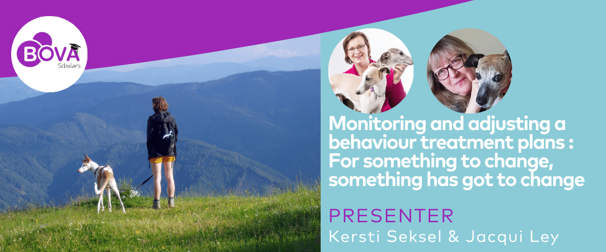Monitoring and adjusting a behaviour treatment plans : For something to change, something has got to change