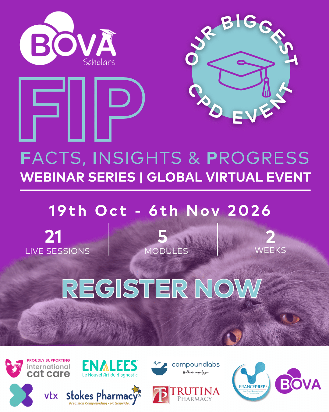 FIP Facts, Insights & Progress Webinar Series - Register Now